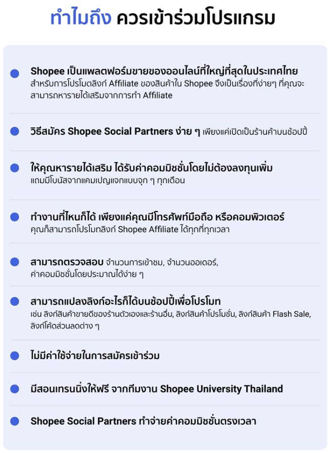 เข้าร่วม shopee affiliate