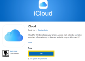 สมัคร icloud ผ่านเว็บ ขั้นตอนที่ 1