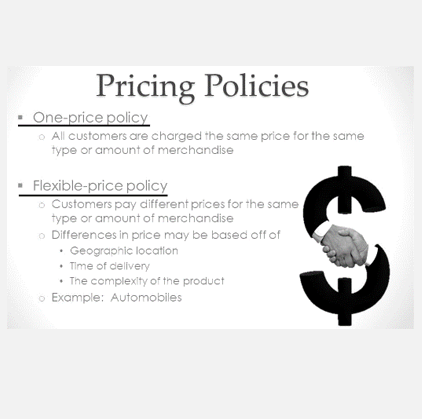 Pricing Policies